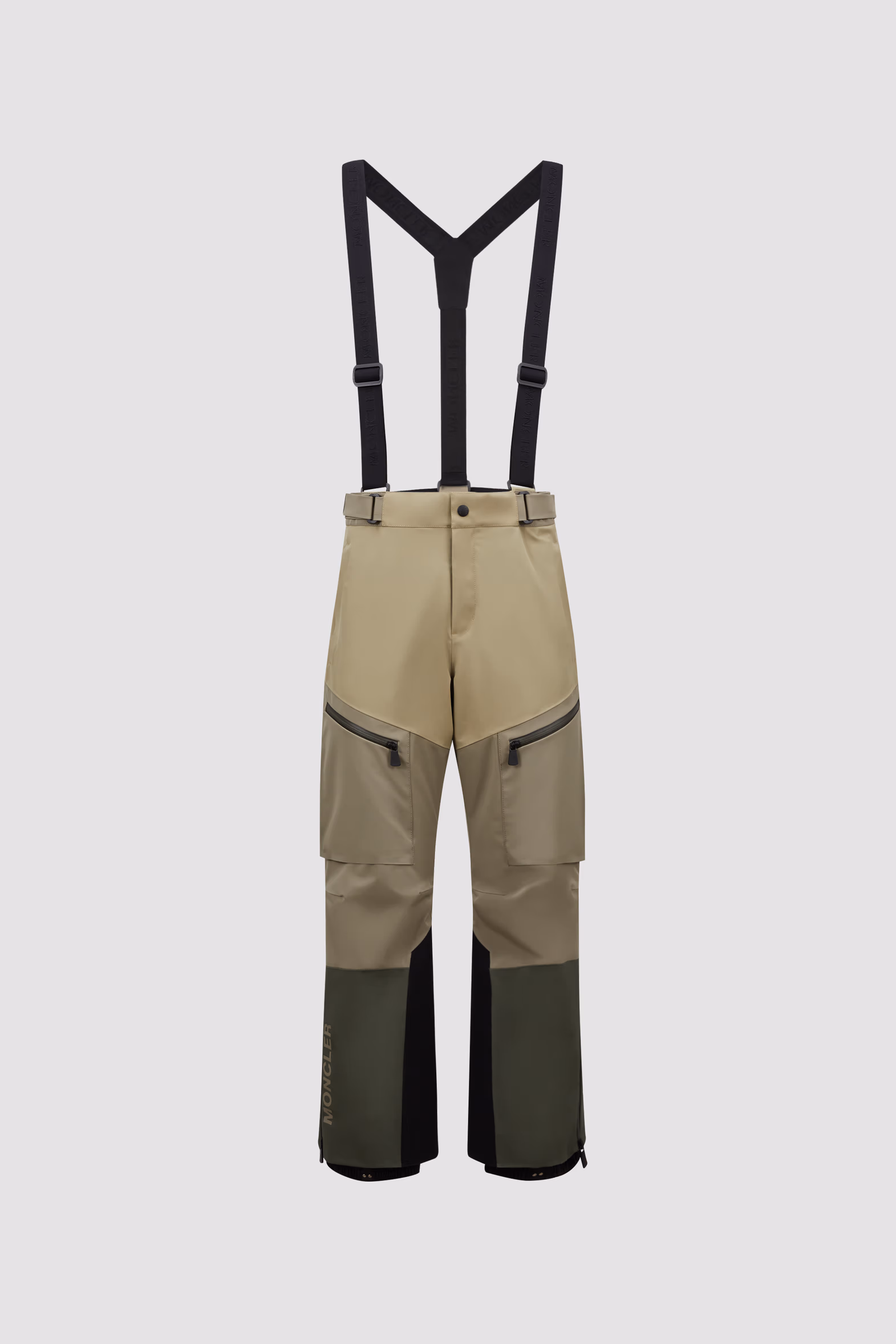 Padded GORE-TEX Ski Pants Men Sage Green Moncler 2